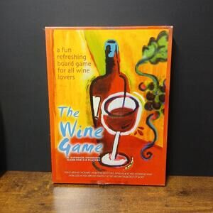 The Wine Game Drinking Board Game Quiz Knowledge Adult Party *New and Sealed*